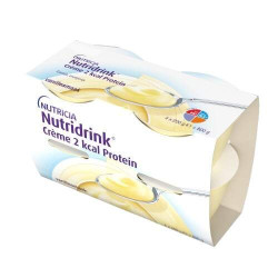 NUTRIDRINK Creme 2 kcal Protein s příchutí vanilky 4 x 200 g
