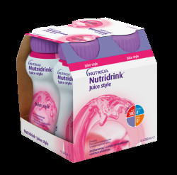 Nutridrink Juice style s příchutí jahodovou 4x200 ml