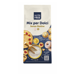 NUTRIFREE Směs na přípravu koláčů bez lepku 1 kg