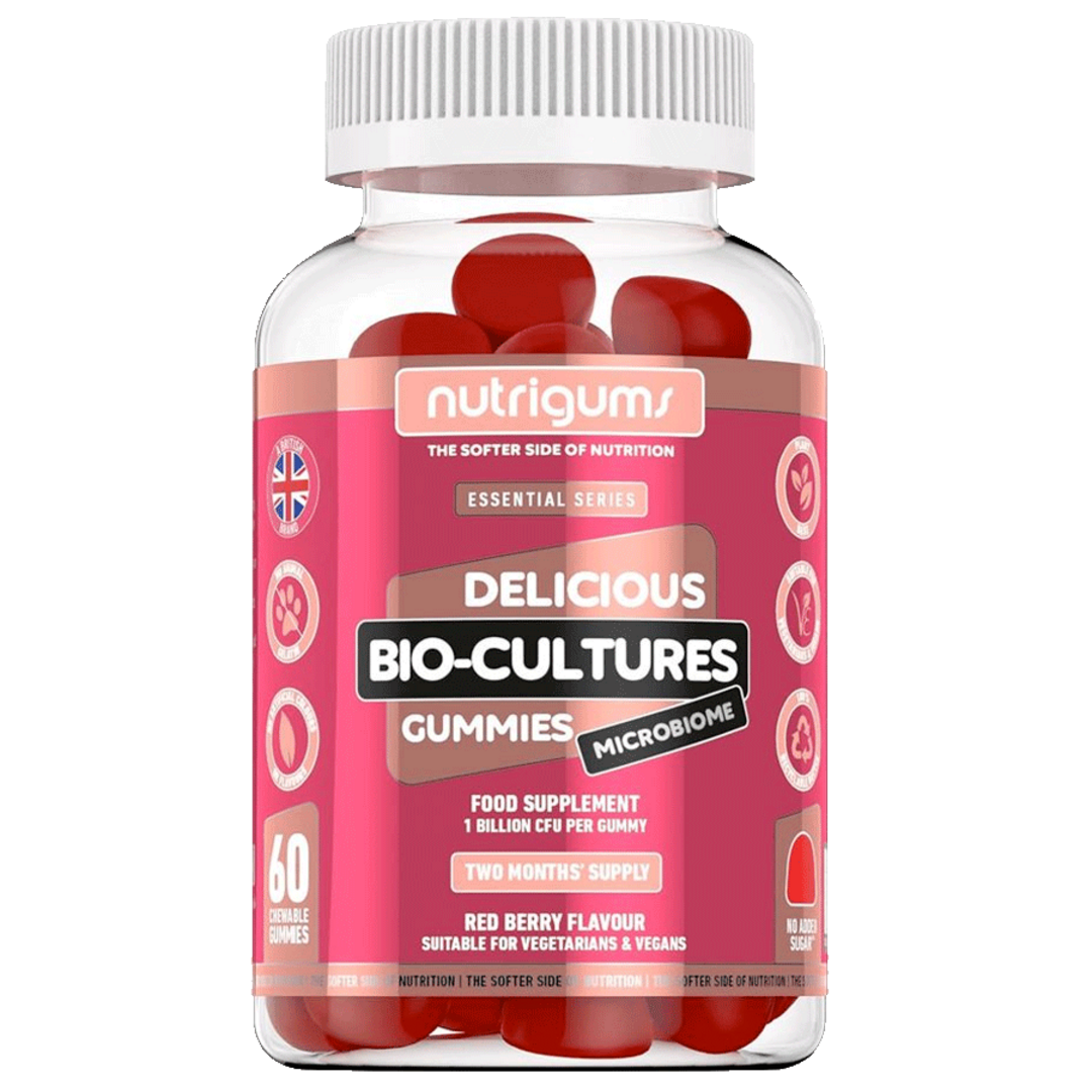 Nutrigums Bio-Cultures Microbiome 60 želé - lesní ovoce