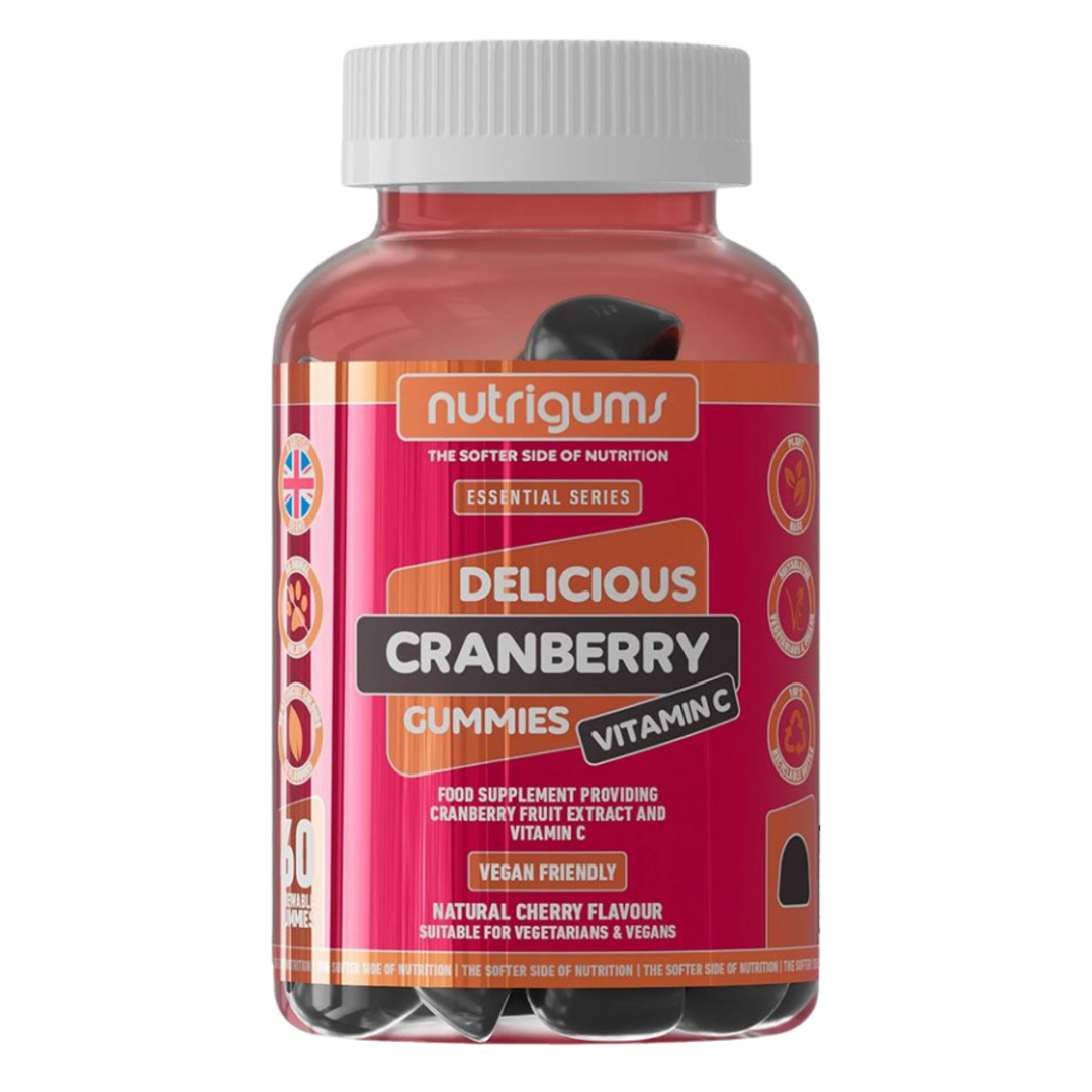 Nutrigums Cranberry 60 želé - třešeň