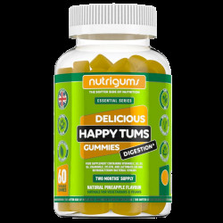 Nutrigums Happy Tums Digestion 60 želé - ananas