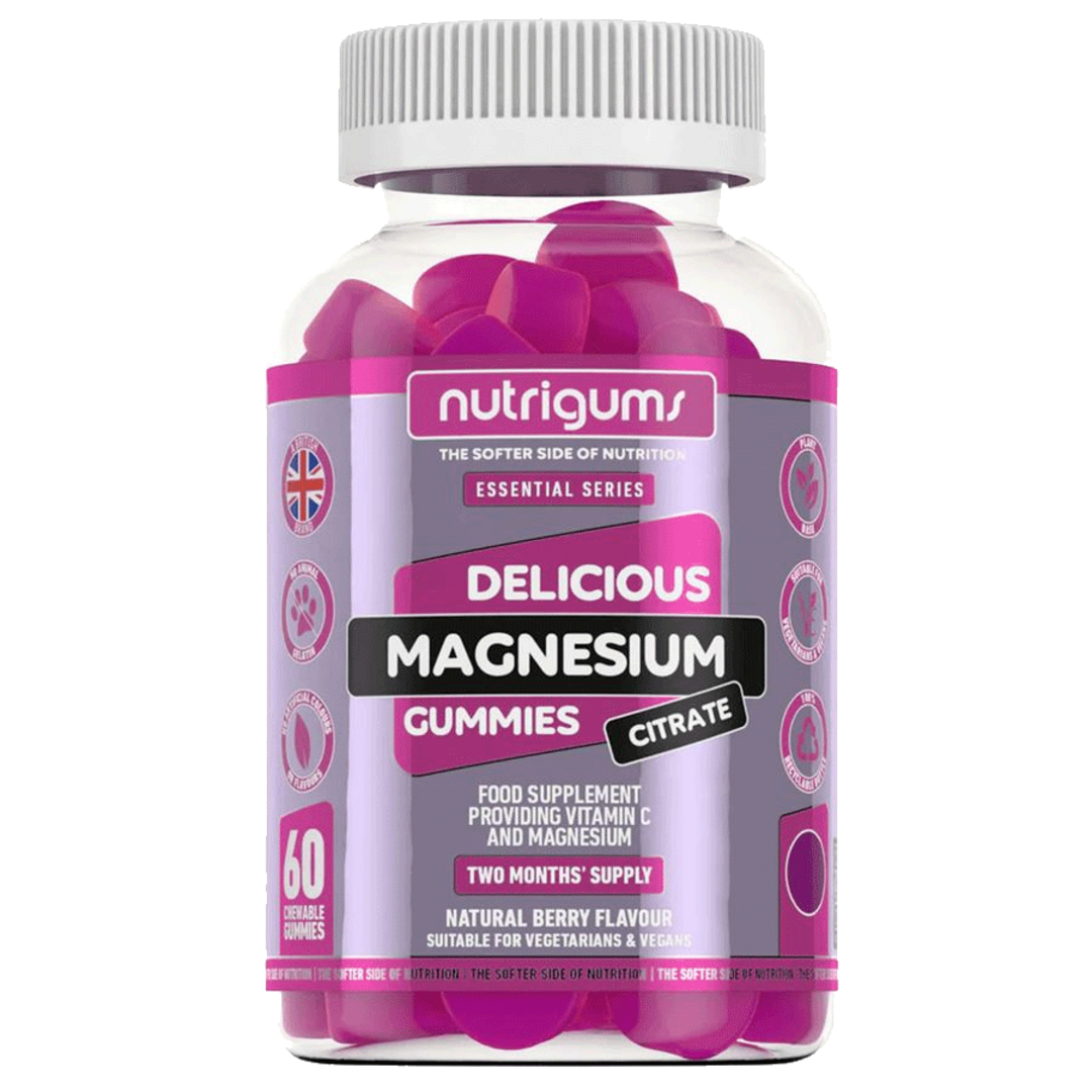Nutrigums Magnesium Citrate 60 želé - lesní ovoce