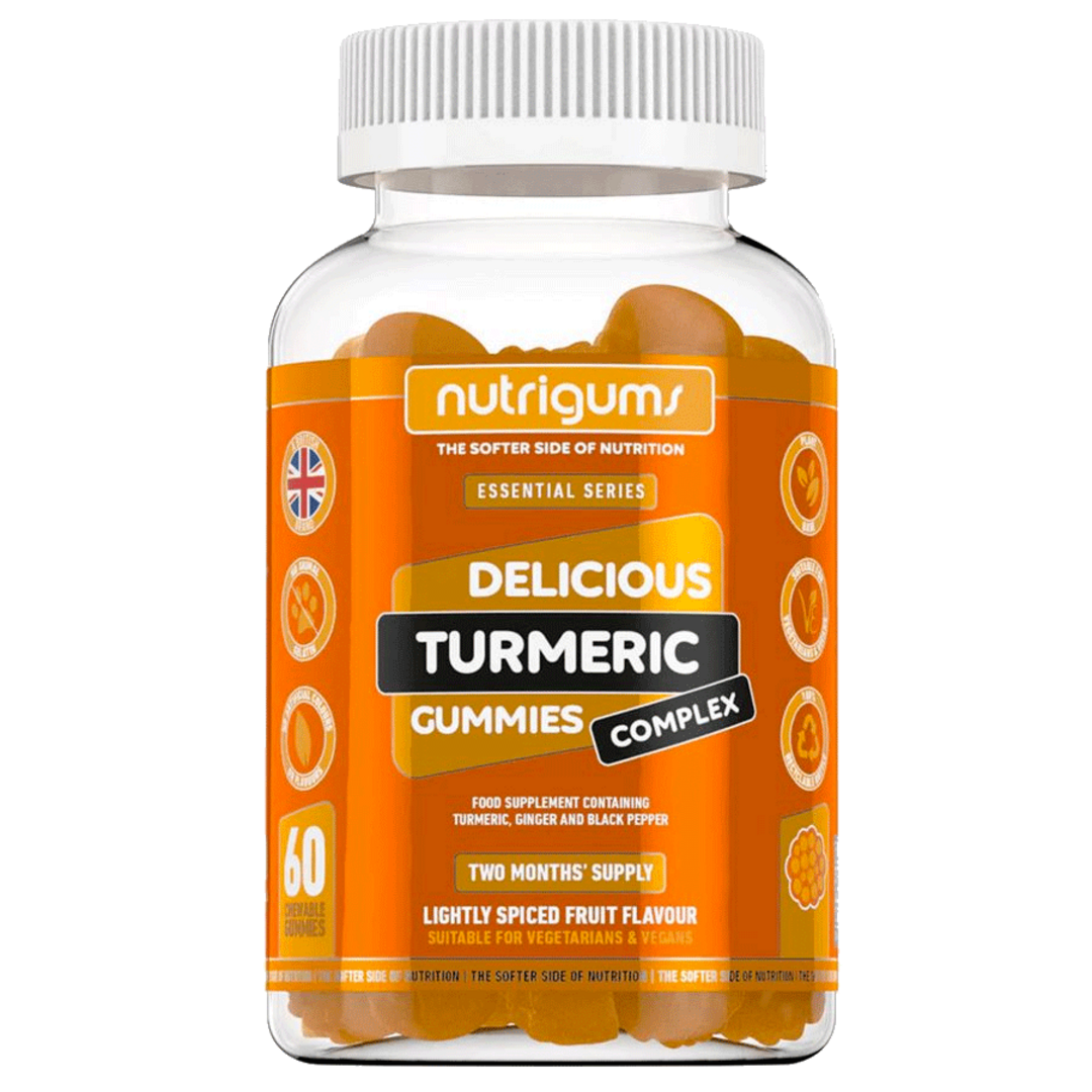 Nutrigums Turmeric Complex 60 želé - ovoce
