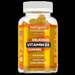 Nutrigums Vitamin D3 60 želé - citron