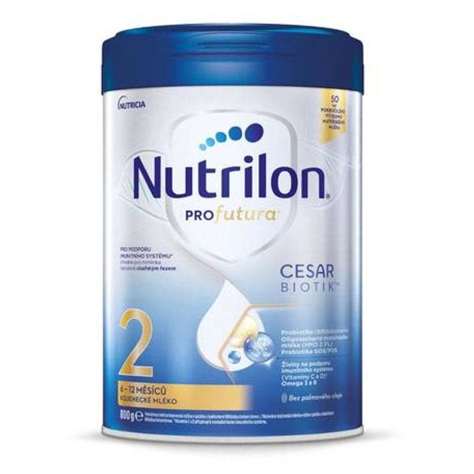 NUTRILON 2 Profutura Cesarbiotik pokračovací kojenecké mléko 6m+ 800 g