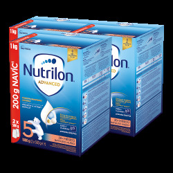 NUTRILON Advanced 5 batolecí mléko od 35. měsíců 3 x 1 kg