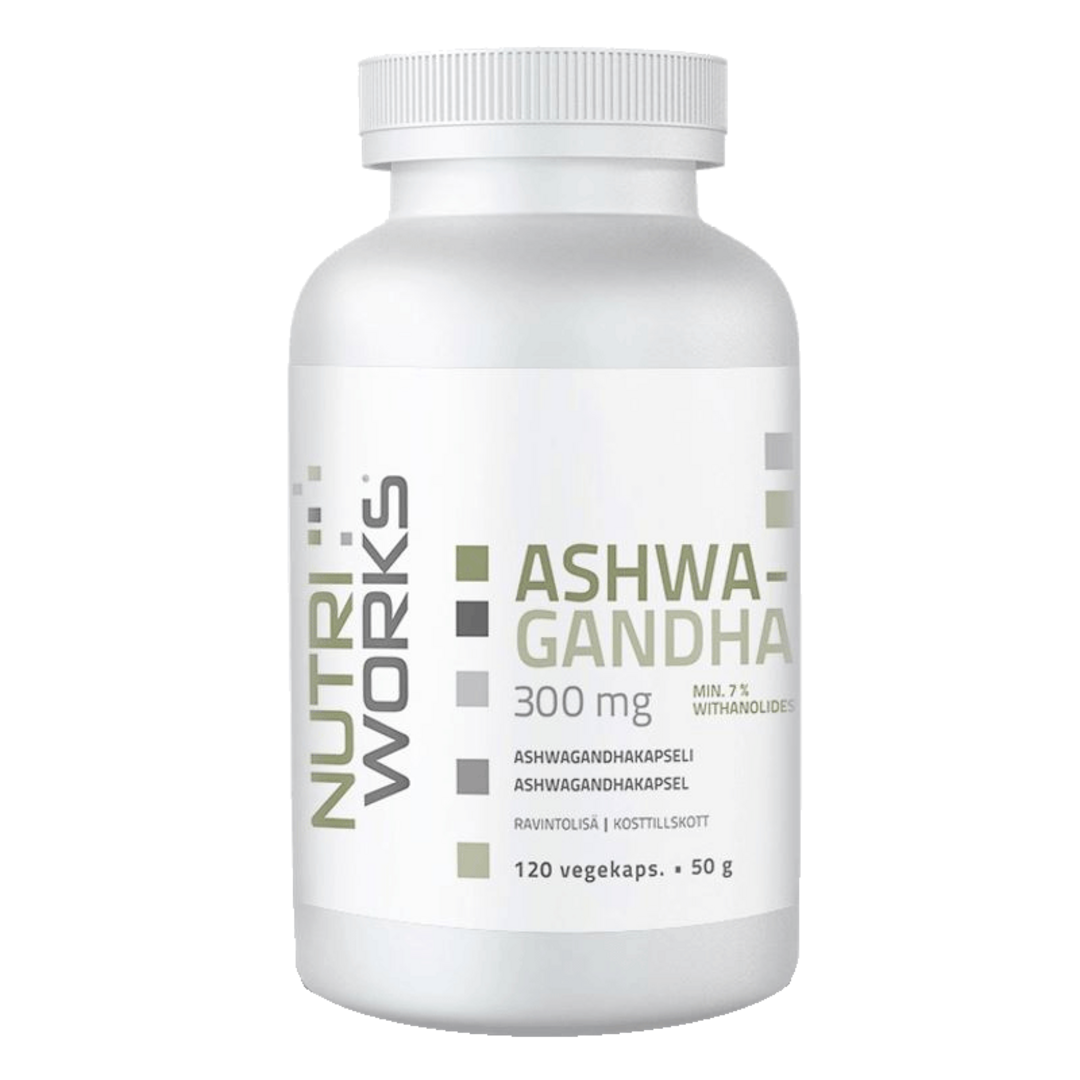 NutriWorks Ashwagandha - 120 kapslí