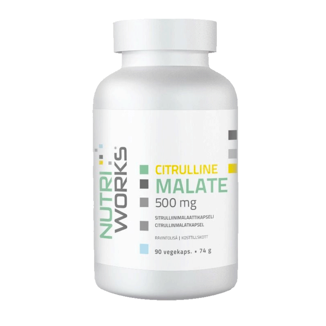NutriWorks Citrulline Malate 500mg - 90 kapslí