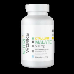 NutriWorks Citrulline Malate 500mg - 90 kapslí