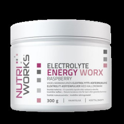 NutriWorks Electrolyte ENERGY Worx 300g - malina