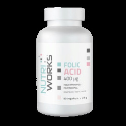 NutriWorks Folic Acid 400µg - 90 kapslí