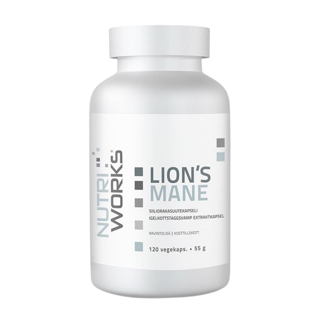 NutriWorks Lion´s Mane - 120 kapslí