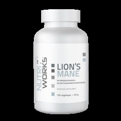 NutriWorks Lion´s Mane - 120 kapslí