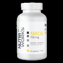 NutriWorks Maca 700mg - 90 kapslí