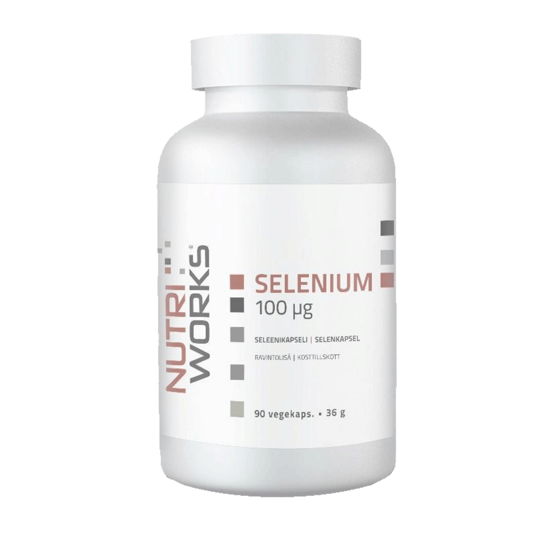 NutriWorks Selenium 100µg - 90 kapslí