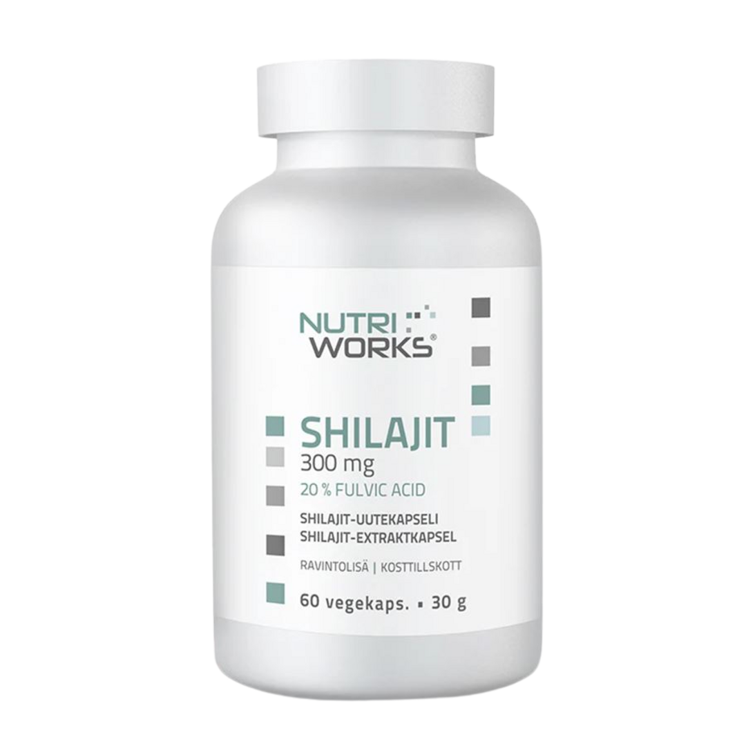 NutriWorks Shilajit 300mg - 60 kapslí