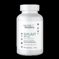 NutriWorks Shilajit 300mg - 60 kapslí