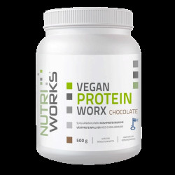 NutriWorks Vegan Protein Worx 700g - čokoláda