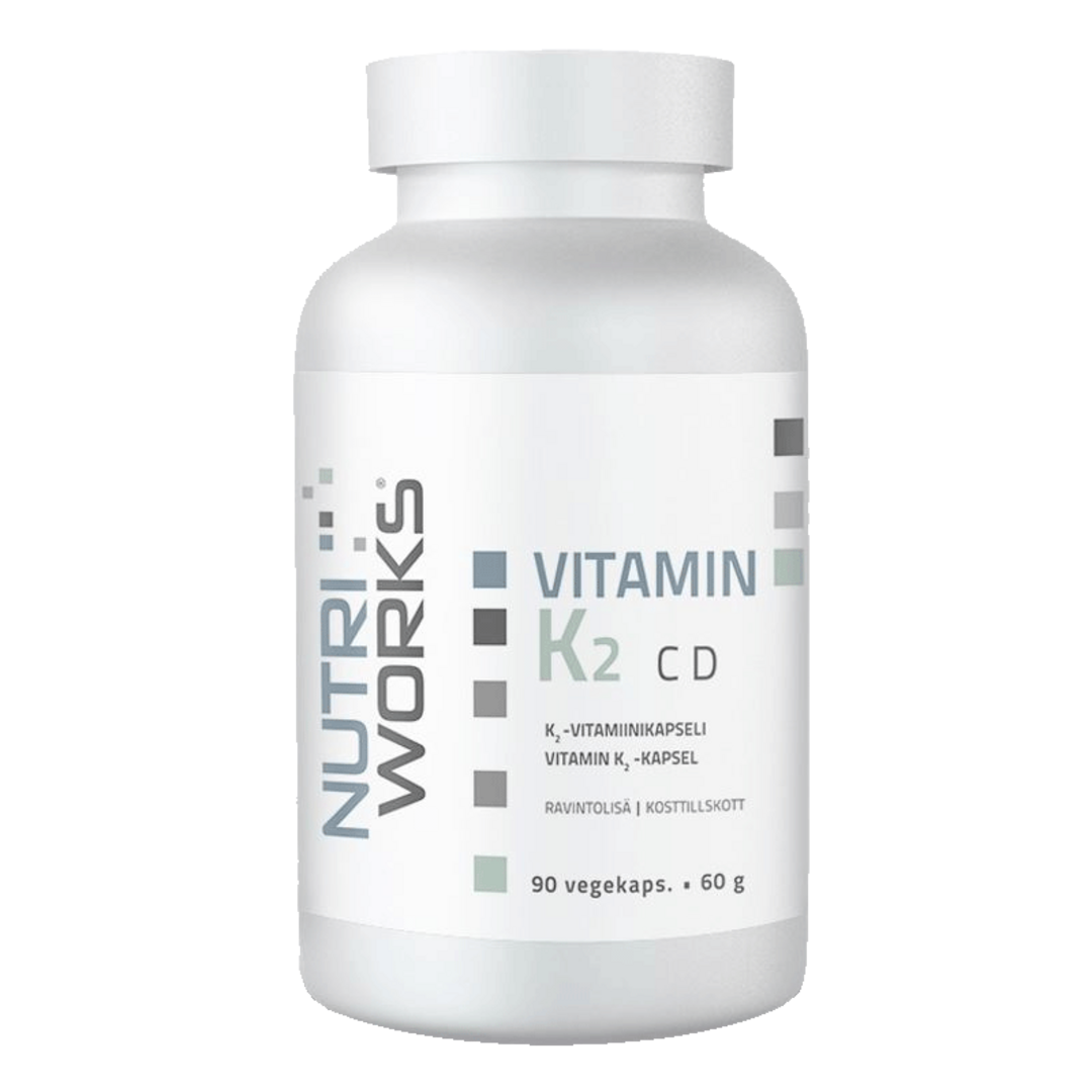NutriWorks Vitamin K2 C D - 90 kapslí
