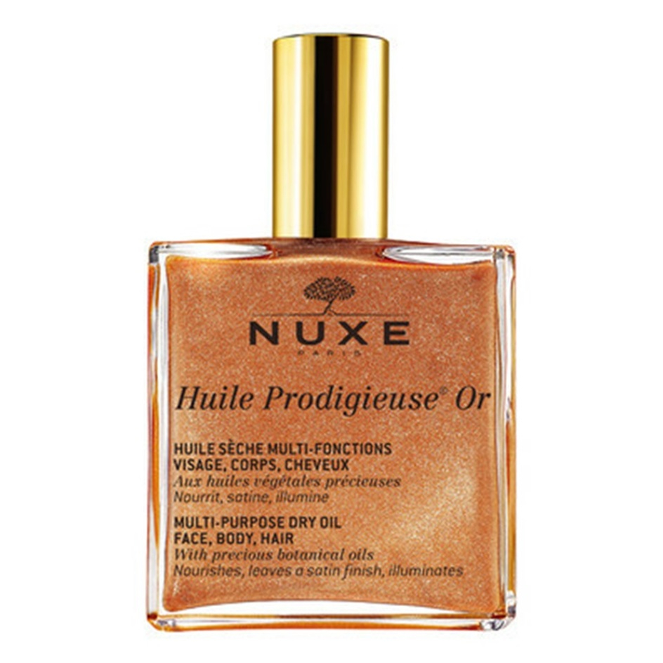 NUXE Huile Prodigieuse multifunkční suchý olej se třpytkami na obličej, tělo a vlasy 50ml