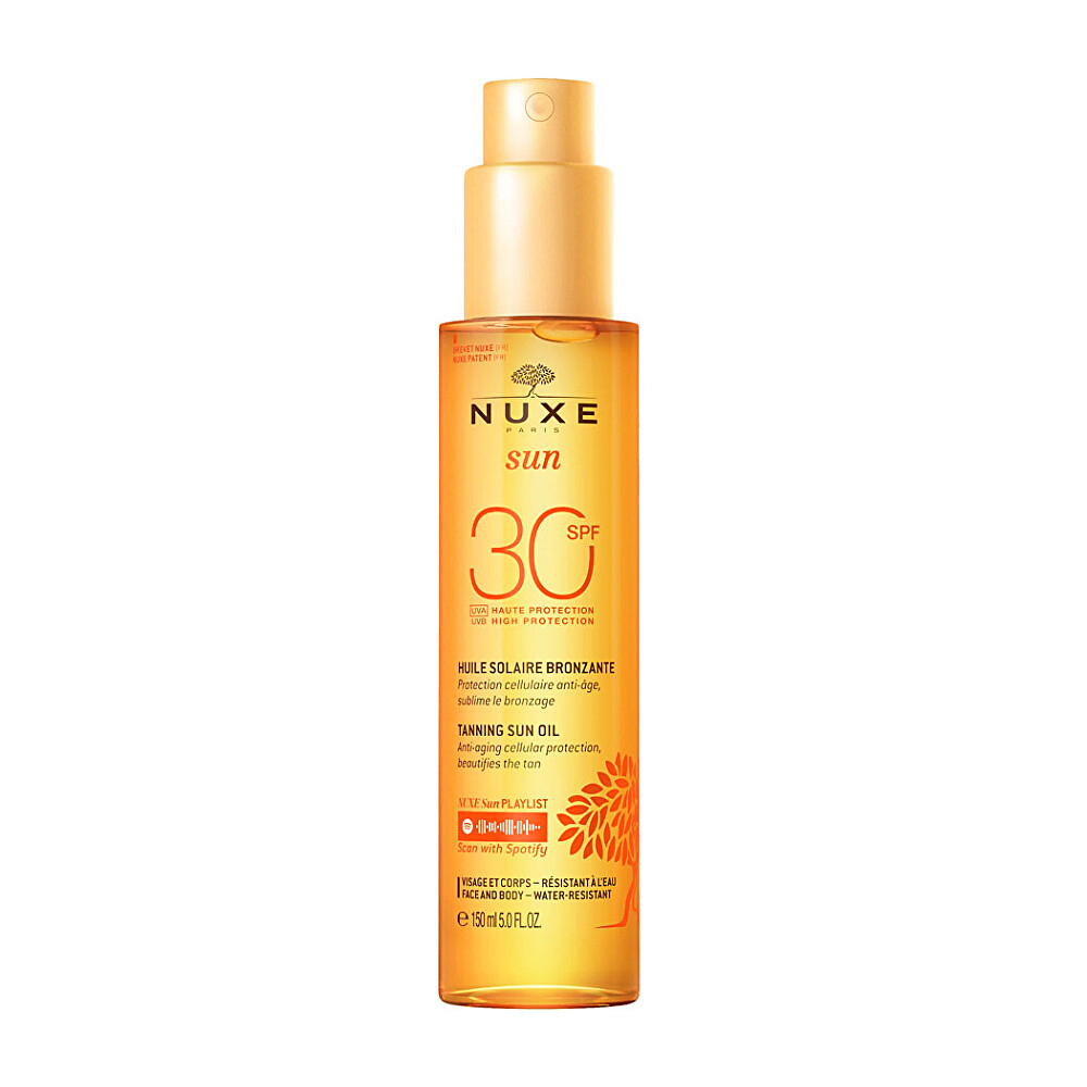 NUXE Sun Bronzující olej ve spreji SPF30 150 ml