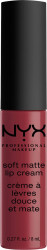 NYX PROFESSIONAL MAKEUP Soft Matte Lip Cream Ikonická tekutá rtěnka - Budapest 8 ml