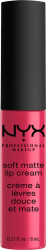 NYX PROFESSIONAL MAKEUP Soft Matte Lip Cream Ikonická tekutá rtěnka - Prague 8 ml