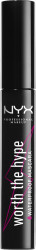 NYX PROFESSIONAL MAKEUP Worth The Hype Waterproof Mascara Voděodolná řasenka 7 ml