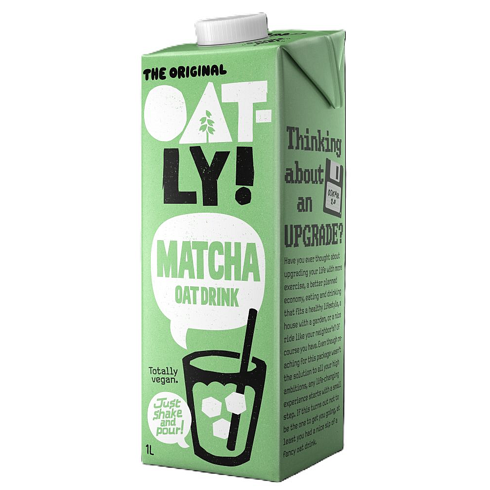OATLY Ovesný nápoj Matcha 1 litr