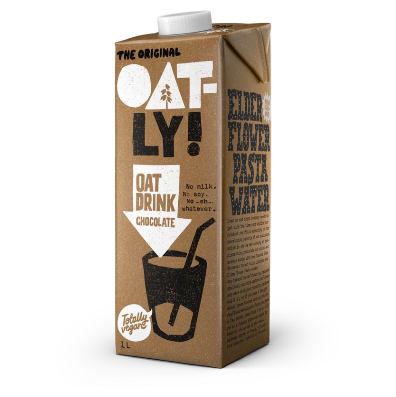 OATLY Ovesný nápoj s čokoládovou příchutí 1 litr