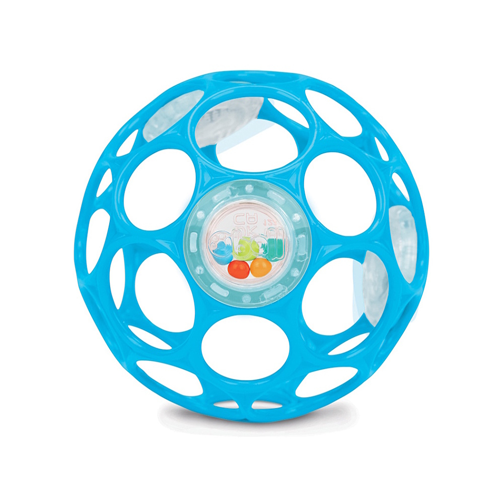 OBALL Hračka oball rattle 10 cm blue 0m+