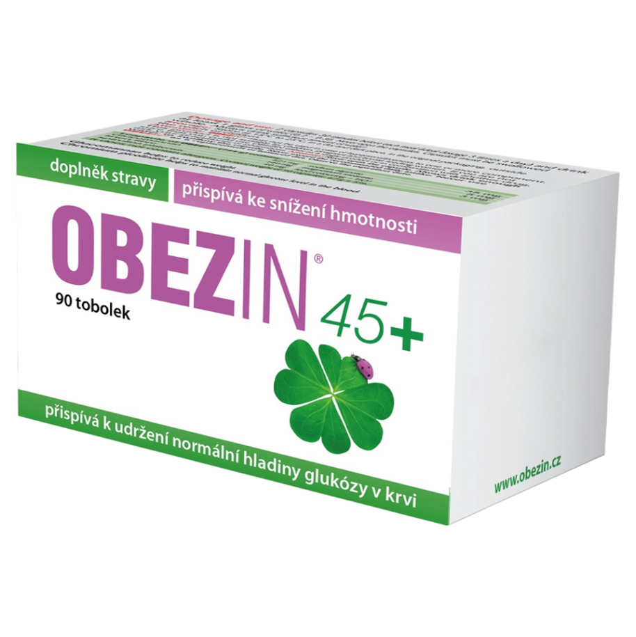 OBEZIN 45+ 14 denní hubnoucí kúra 90 tobolek