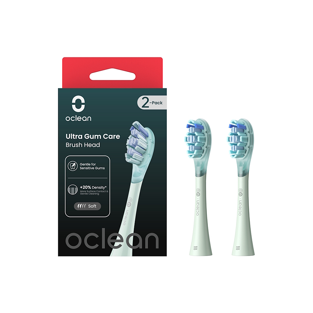 OCLEAN Ultra Gum Care UG01 náhradní hlavice zelené 2 ks