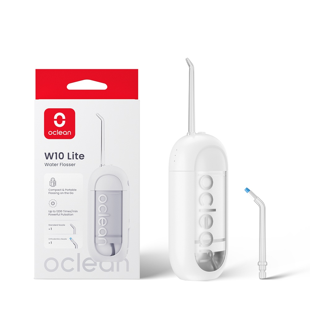Oclean W10 Lite ústní sprcha 2 trysky bílá