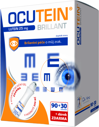 OCUTEIN Brillant Lutein 25 mg 120 tobolek