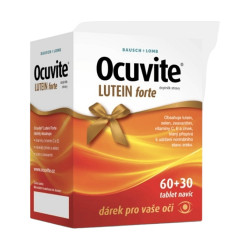 OCUVITE Lutein Forte 60 tablet +30 tablet dárek