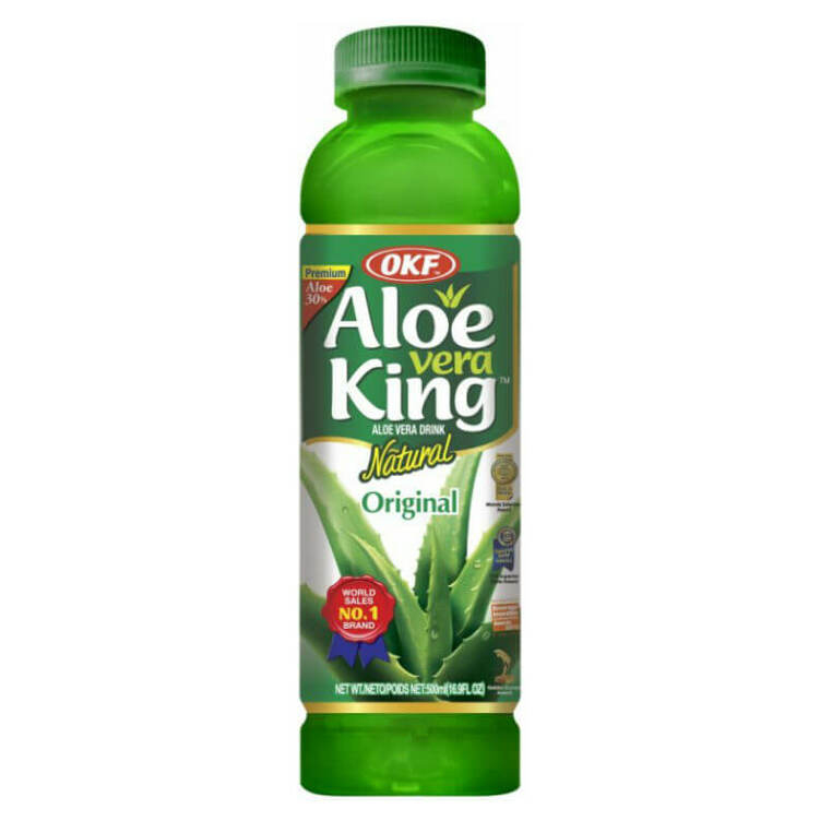 OKF Aloe vera drink natural 500 ml