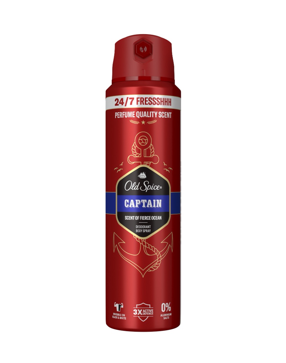 Old Spice Captain Pánský deodorant ve spreji 200 ml