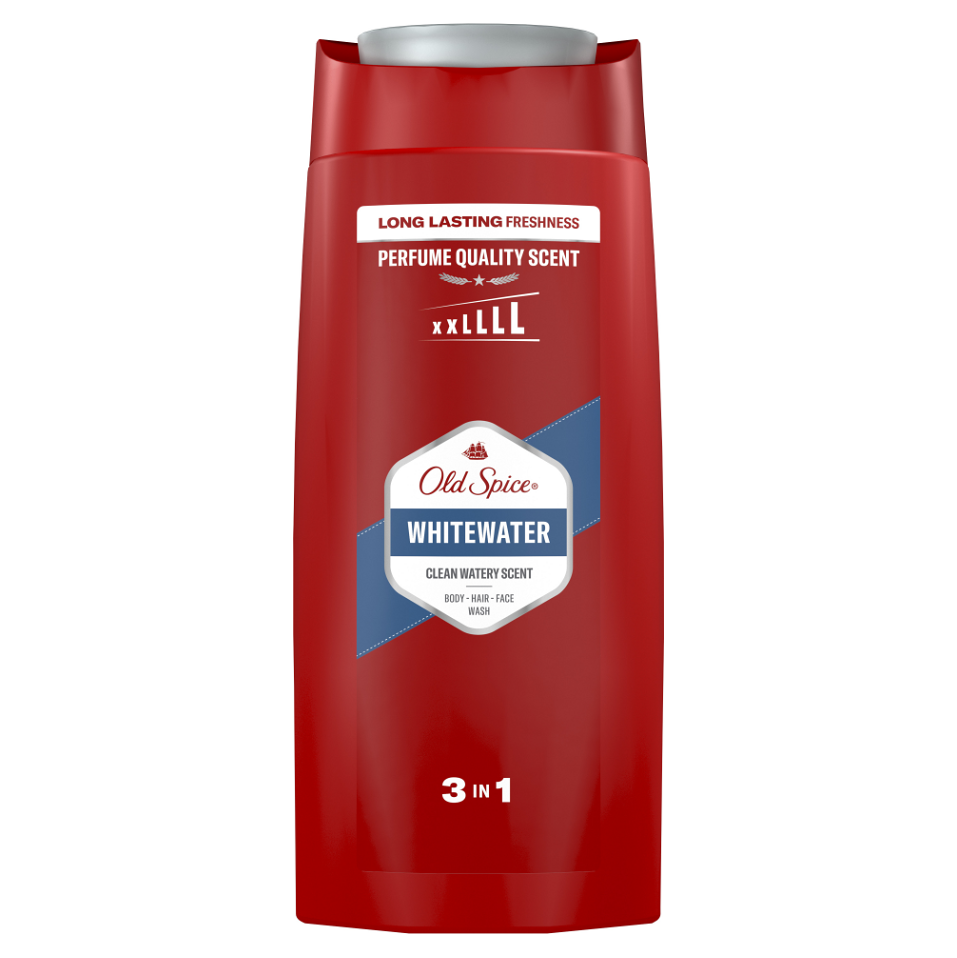 OLD SPICE Sprchový gel 3 v 1 WhiteWater XXL 675 ml
