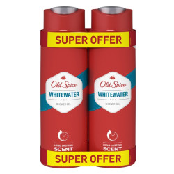 OLD SPICE Sprchový gel WhiteWater 2 x 400 ml