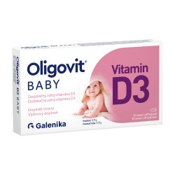 Oligovit BABY Vitamín D3 30 tobolek
