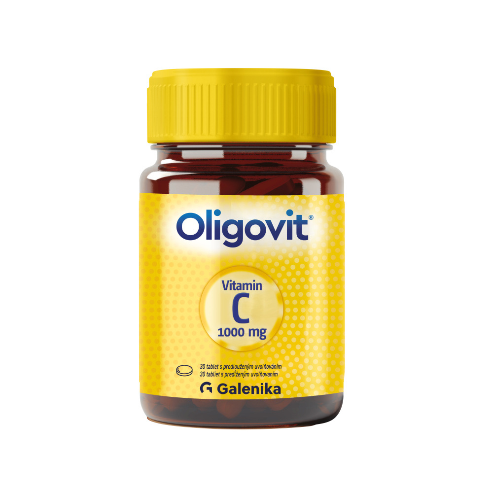 Oligovit Vitamin C 1000 mg 30 tablet s prodlouženým uvolňováním