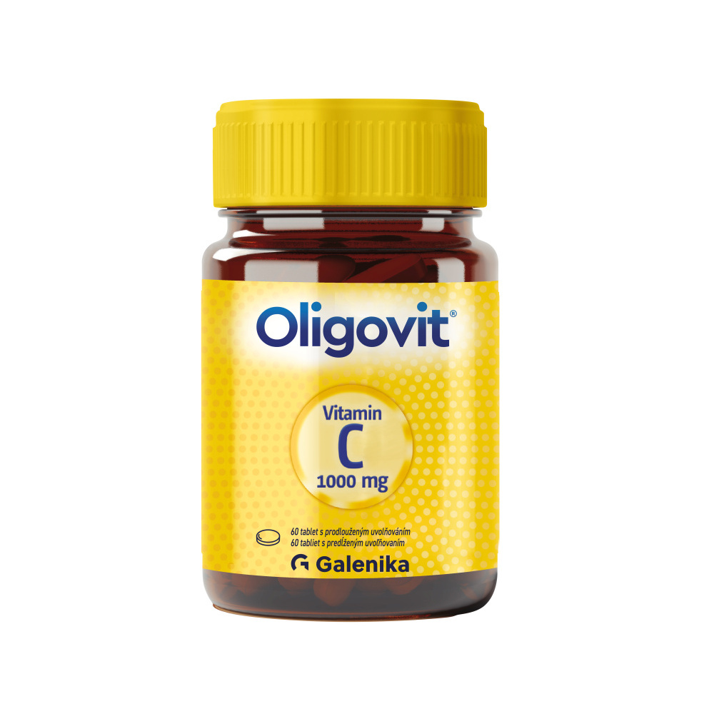 Oligovit Vitamin C 1000 mg 60 tablet s prodlouženým uvolňováním
