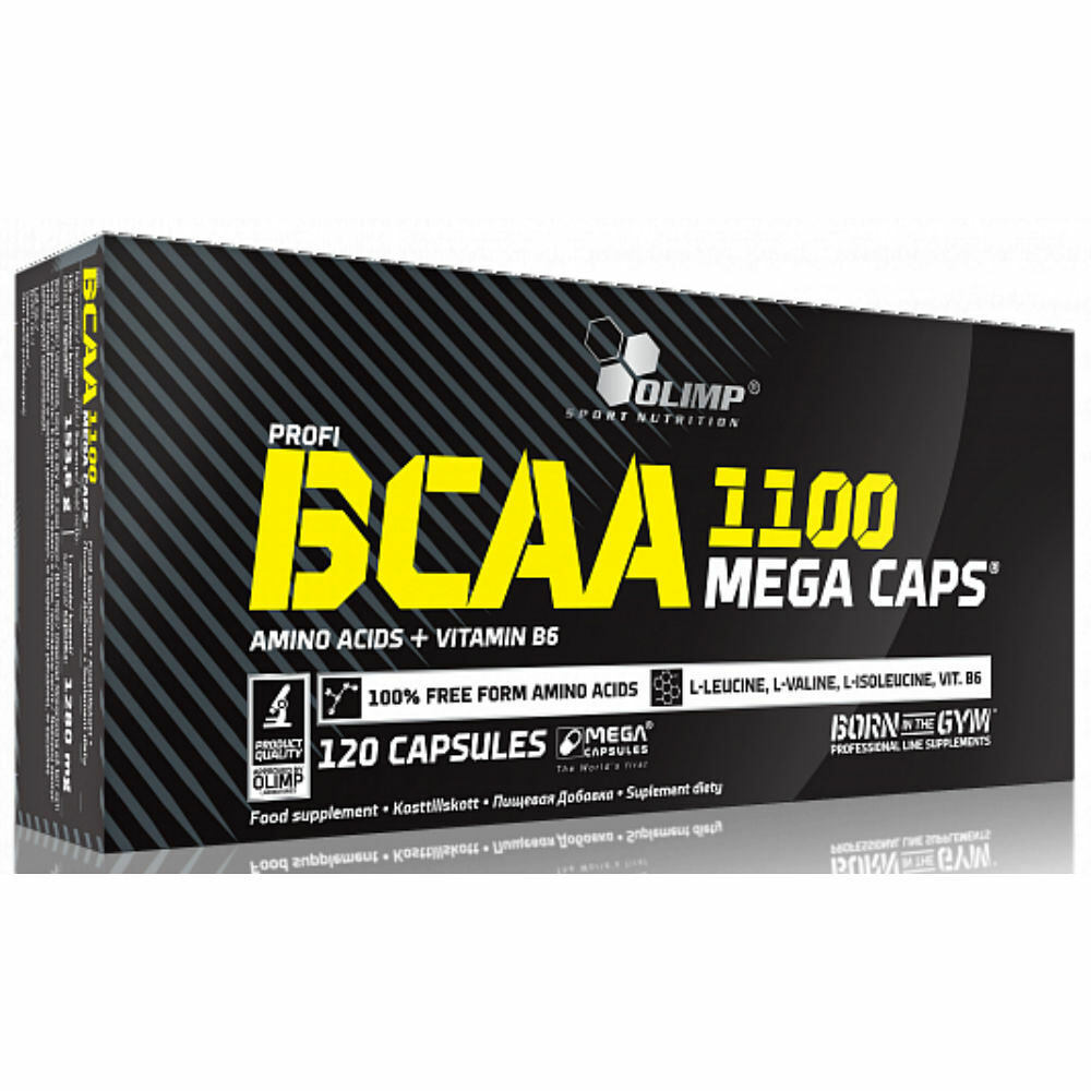 OLIMP BCAA mega caps 1100 120 kapslí