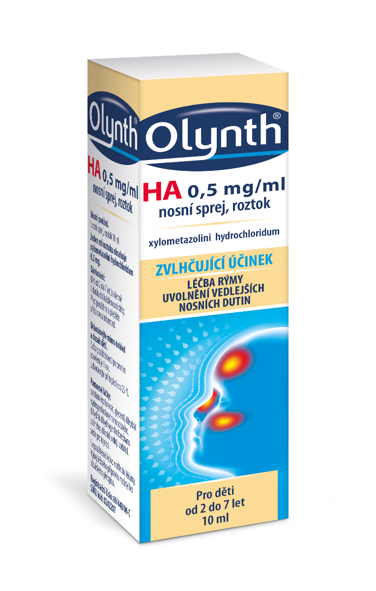 OLYNTH® HA 0,5 mg/ml nosní sprej, roztok 10 ml