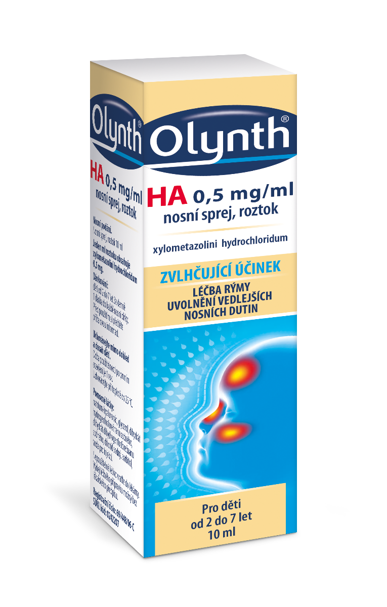OLYNTH® HA 0,5 mg/ml nosní sprej, roztok 10 ml