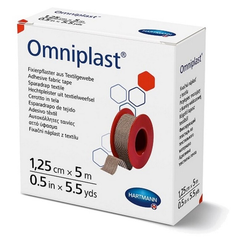 OMNIPLAST Náplast textilní 1,25 cm x 5 m 1 kus