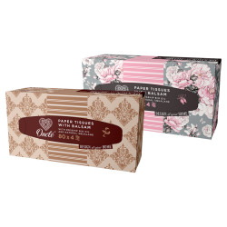 ONCLÉ Papírové kapesníky s balzámem 4-vrstvé 80 ks