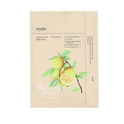 Ondo Beauty 36.5 PONG-PONG Charcoal and Yuja Bubble Mask 25 g